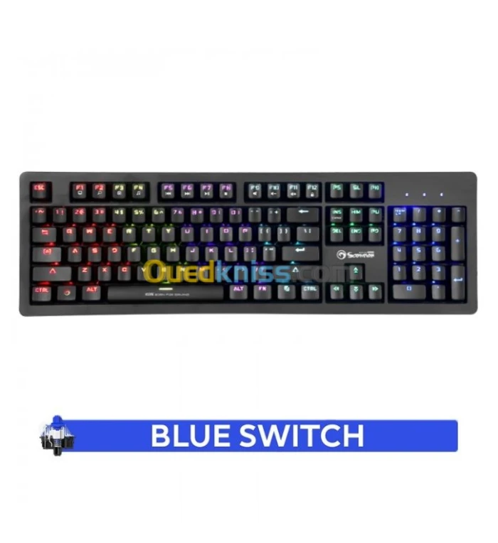 Clavier Mécanique RGB Blue Switch