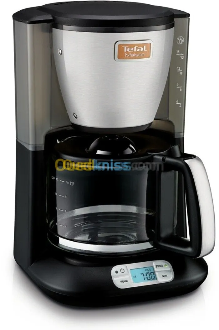 Cafetière filtre TEFAL15 tasses 1,25 l