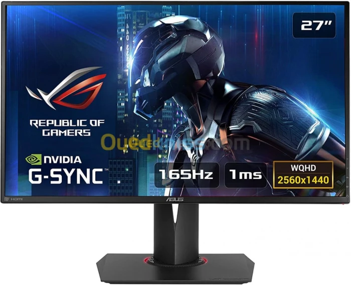 ECRAN ASUS ROG SWIFT PG278QE 27'' WQHD 165HZ IPS