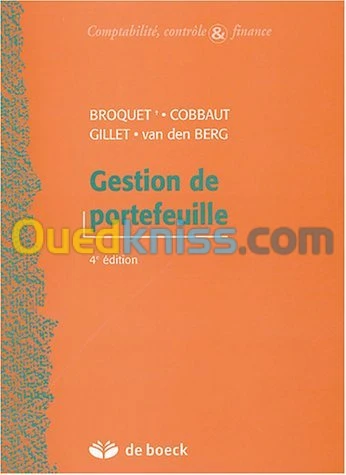 Gestion de portefeuille 4e édition