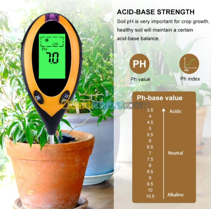 PH metre sol 4in1