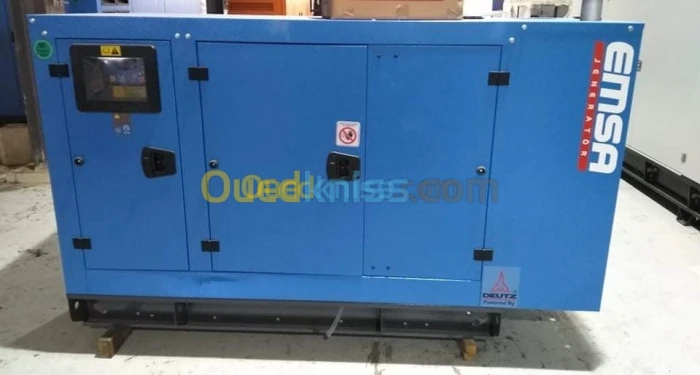 GROUPE ÉLECTROGÈNE 60KVA DEUTZ / emsa 