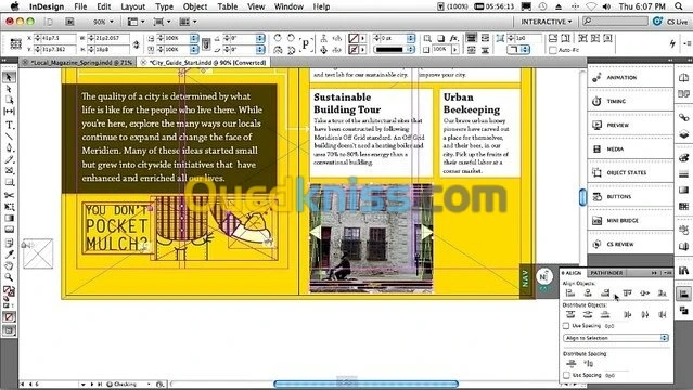 FORMATION - INFORGRAPHIE - INDESIGN