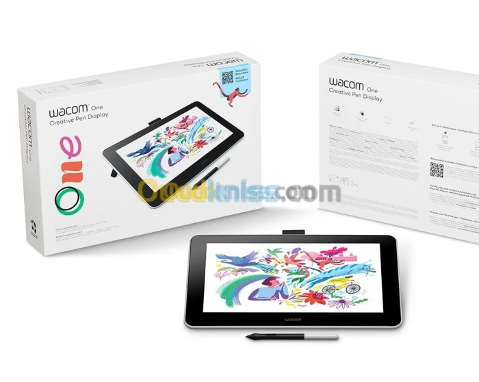 Tablette Graphique WACOM ONE 13 - Avec Ecran Tactile - DTC133W0B -