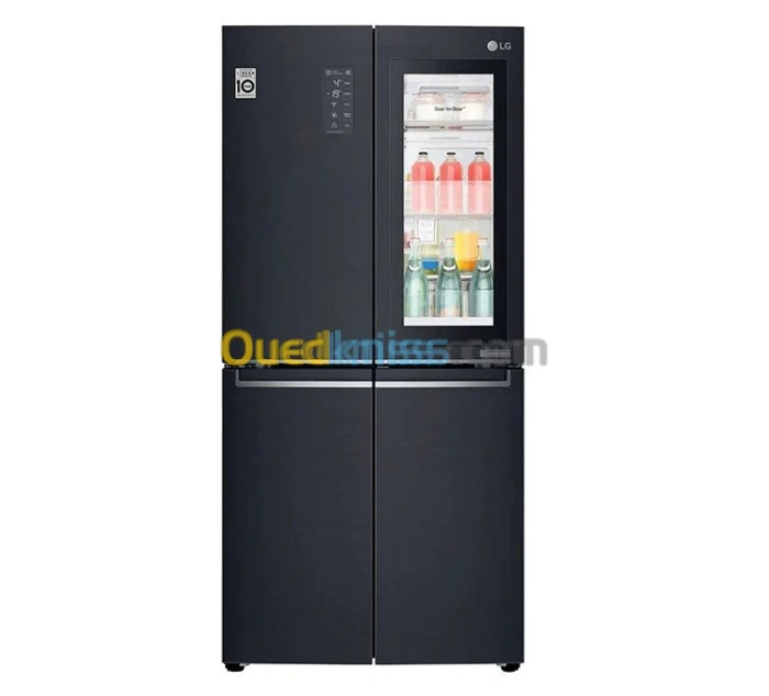 LG Réfrigérateur 4 portes InstaView GC-Q22FTQEL