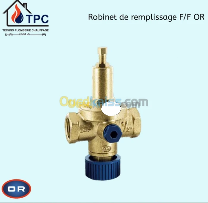 robinet de remplissage F/F OR