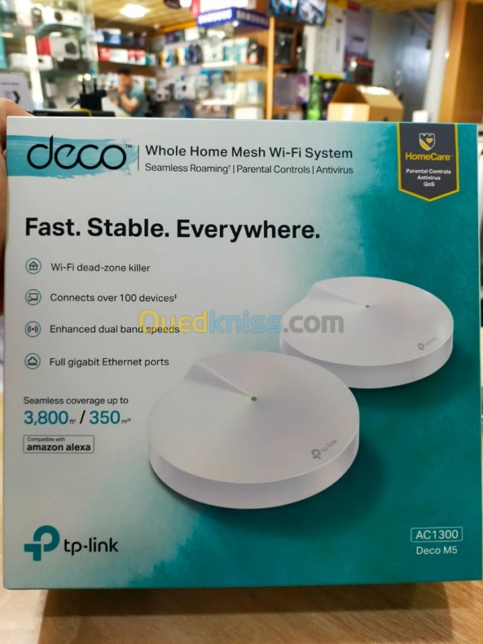 Routeurs TP-Link WiFi Mesh Deco M5 (2 Pack) AC1300