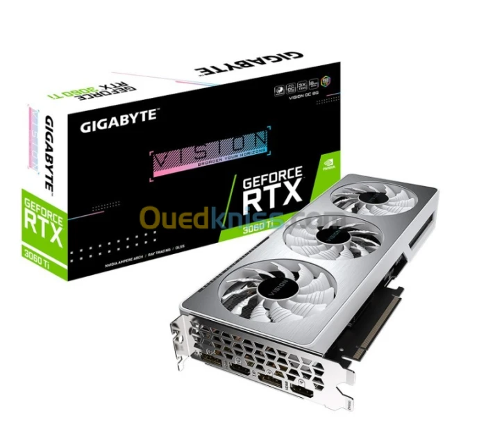 CARTE GRAPHIQUE GIGABYTE RTX 3060TI 3X OC 8GO