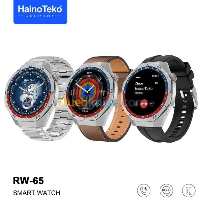 Smart Watch Haino Teko GT5 Pro Grand Écran AMOLED et Design Élégant
