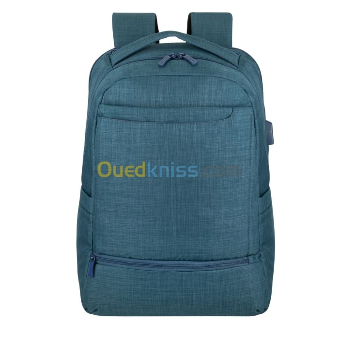 SAC A DOS RIVACASE 8365 NOIR / BLEU 17''