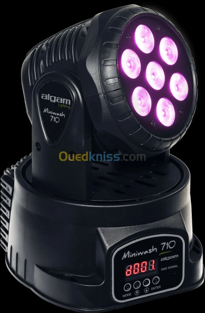 MINIWASH 710 - Lyre wash 7 x 10W RGBW Algam Lighting