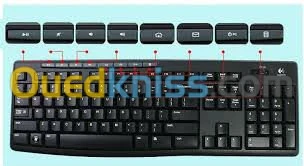 Logitech Clavier Souris Wireless MK270 - qwerty