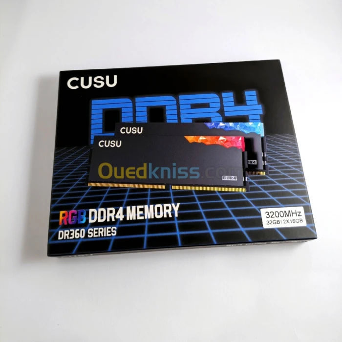Ram CUSU RGB 32GB (16x2) NEUF 3200mhz DDR4