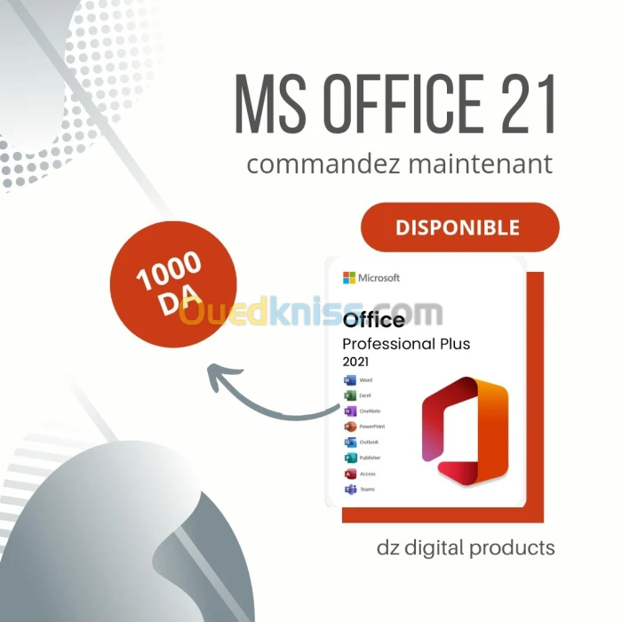 licences office 2021 professionnel plus