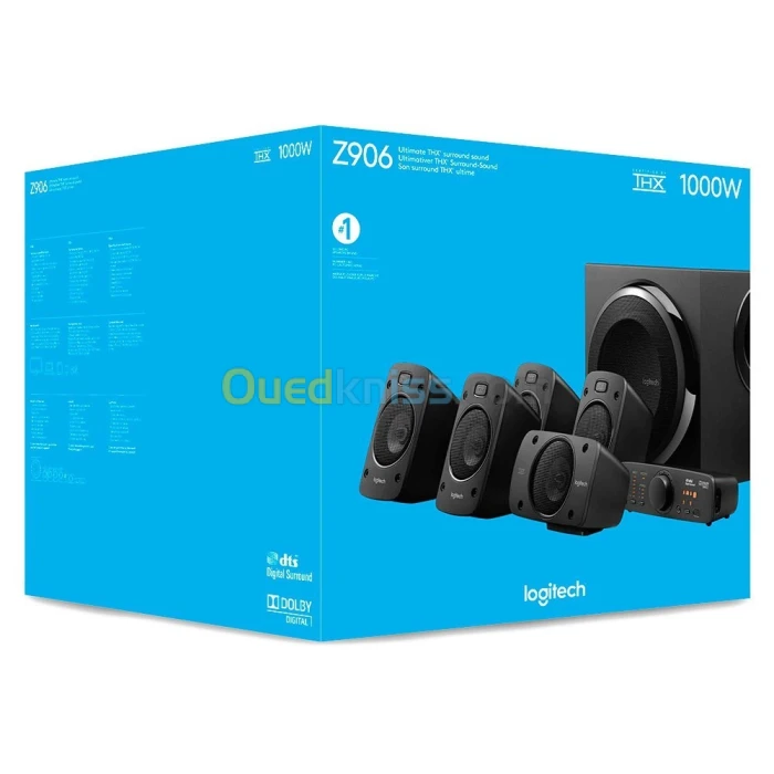 SYSTÉME DE HAUT-PARLEURS LOGITECH Z906 AVEC SURROUND 5.1