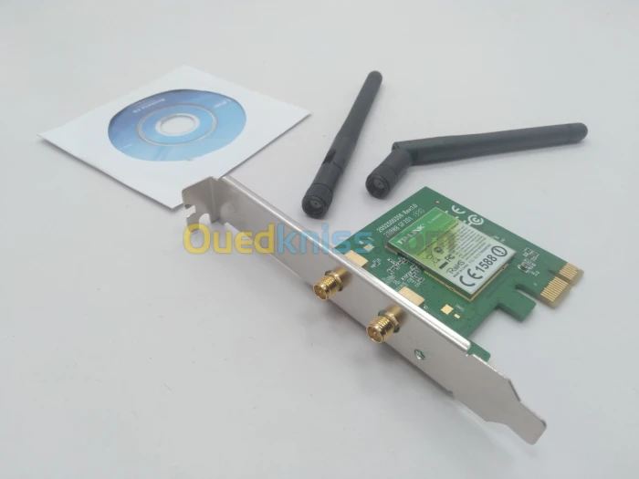 Carte PCI Express Wifi Deux Antenne 300 Mbps