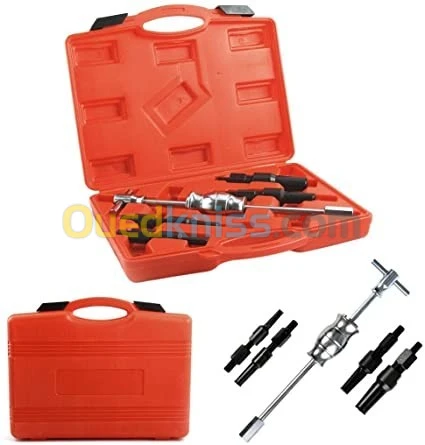 Coffret arrache Extracteur de Roulement interieur Marteau à inertie 5 pcs