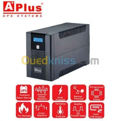 ONDULEUR 1500 VA 900W LCD 06 PRISES APLUS