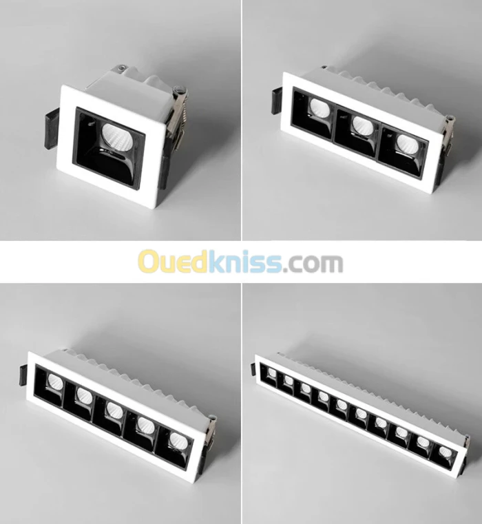 Spot LED Encastrable : Luminaire Intégré au Plafond