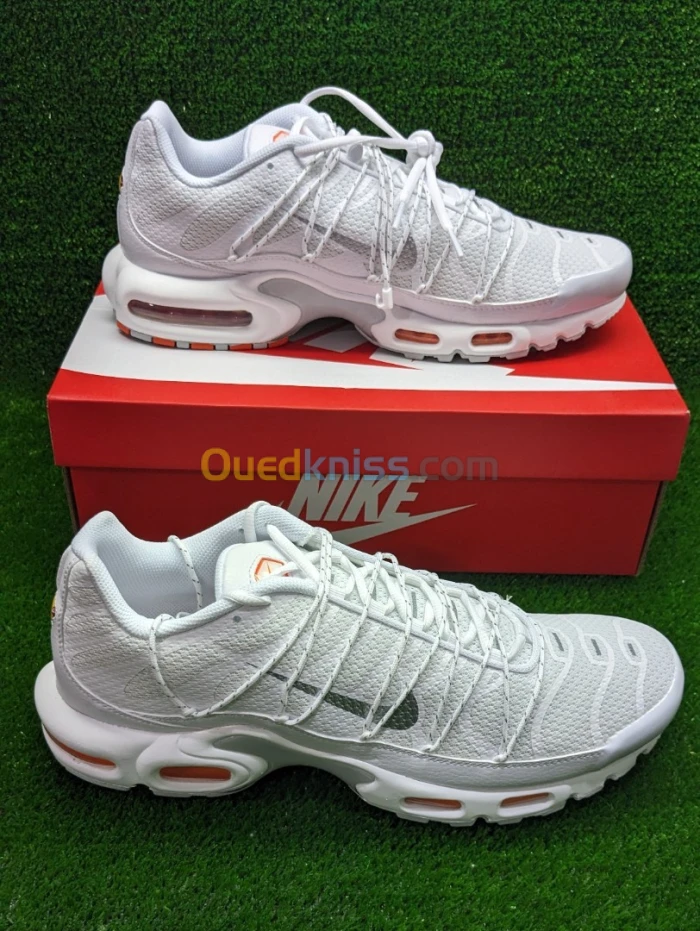 Nike Tn Air Max Plus Utility 2023 Blanche - Ref FJ4232-100 - Original اصلية - Pointure 47 / 30.5 Cm