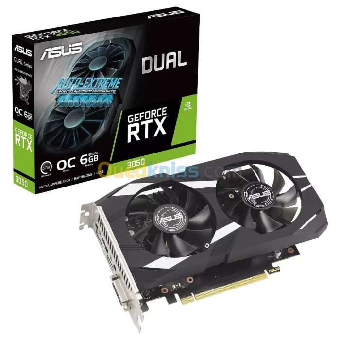 ASUS DUAL GEFORCE RTX 3050 OC O6G