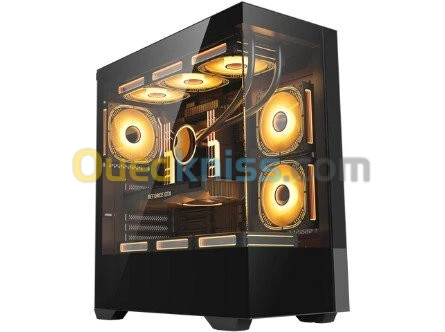 BOITEIR ARES K03 BLACK 3XFAN ARGB+PSU ARES 650 WATTS PRE-INSTALLED