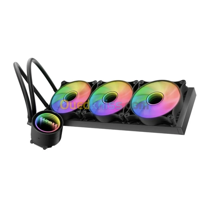 REFROIDISSEUR DE PROCESSEUR LIQUIDE ARGB RAIDMAX INFINITA 360 MM - NOIR