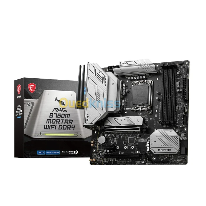CARTE MERE LGA 1700 MICRO ATX  MSI MAG B760M MORTAR WIFI DDR5
