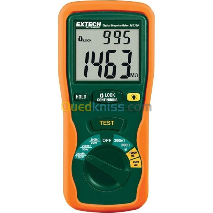 380260 Mégohmmètre de poche EXTECH