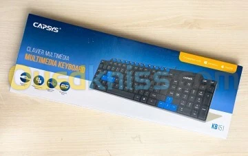 CLAVIER FILAIRE USB AZERTY CAPSYS KB150