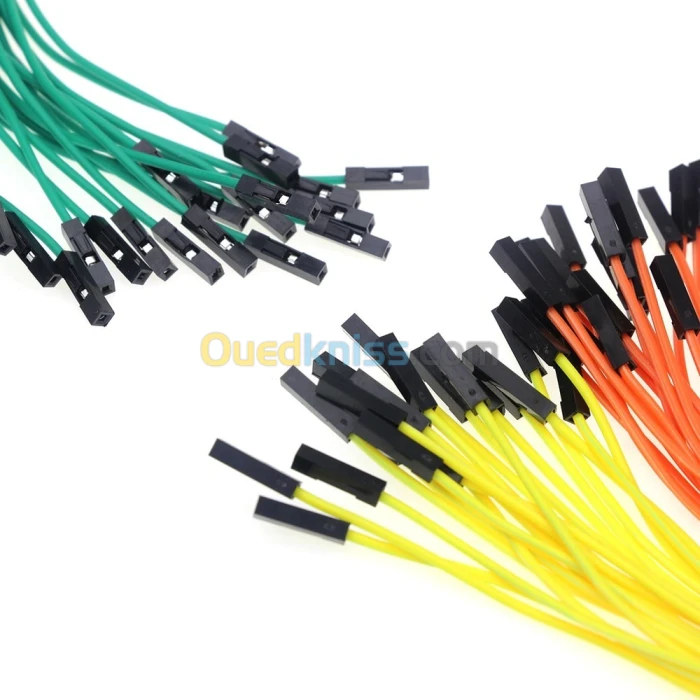 20cm 2.54mm Platinum Dupont Electronic Cable for Arduino Line Male Female Jumper 1P Connector