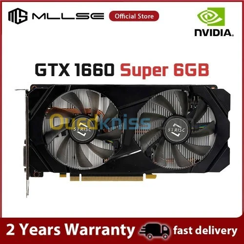 MLLSE Carte Graphique GTX 1660 Super 6 GO GDDR6 