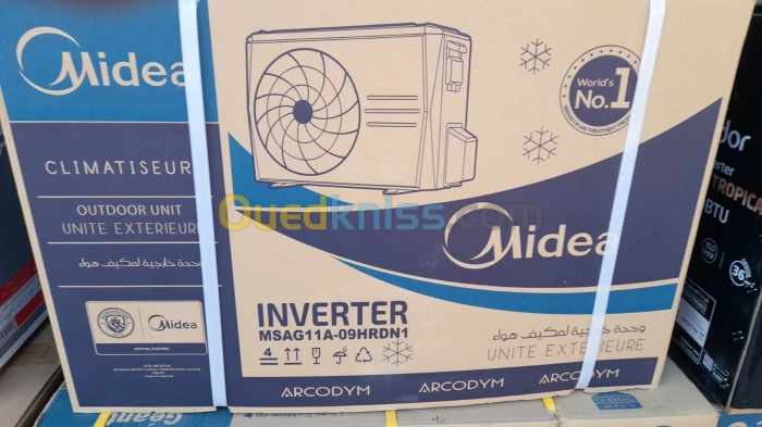 Promotion climatiseur midea 9000btu inverter 