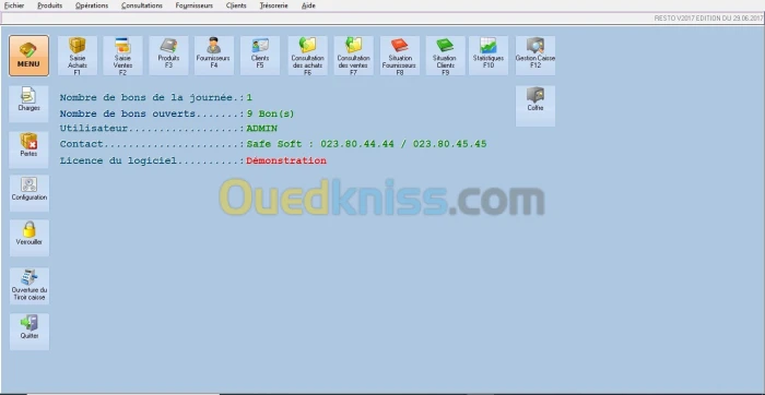 Logiciel gestion de restauration