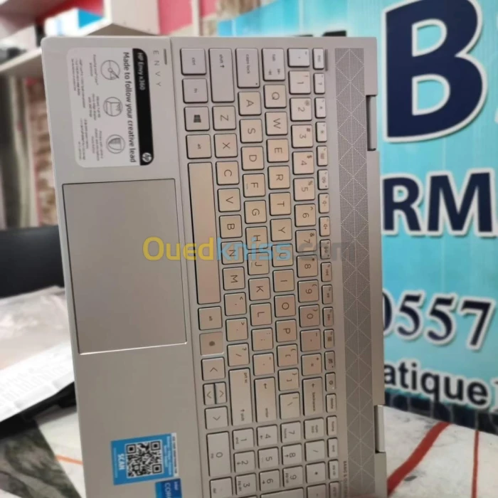 HP ENVY 15 X360 I5 1135G7 08GO RAM 512SSD 15.6 FHD+ TACTILE 360 COMME NEUF 