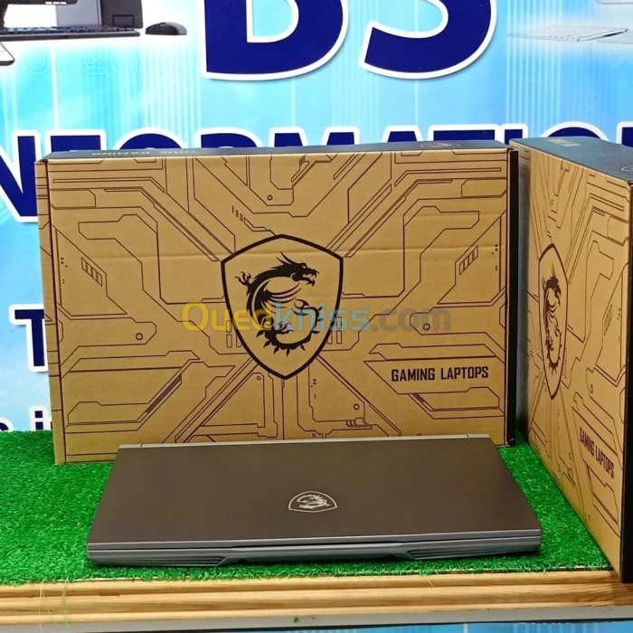 MSI Thin A15 B7UCX AMD RYZEN 5 7535U 16GO RAM 512SSD 15.6 FHD 144Hz RTX 2050 04 GO JAMAIS UTILISÉ
