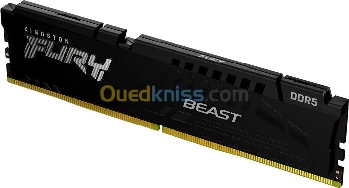 RAM Kingston Fury Beast - 16 Gb - DDR5 5200 Mhz - CL40 DIMM - RGB -