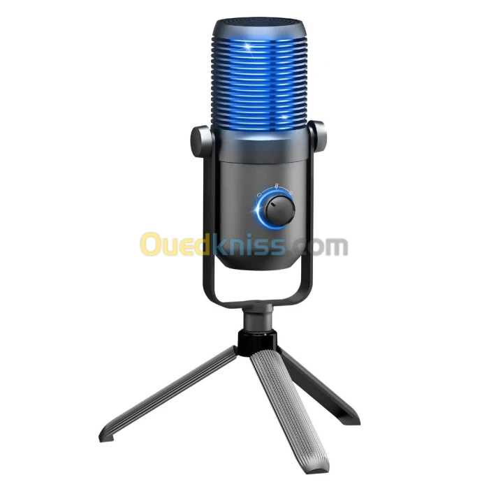 Spirit Of Gamer EKO900 Microphone à condensateur - Double directivité - pour streaming podcasts
