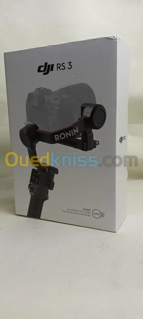 DJI RS3 Stabilisateur pour appareil photo - Bluetooth 5.0/USB-C