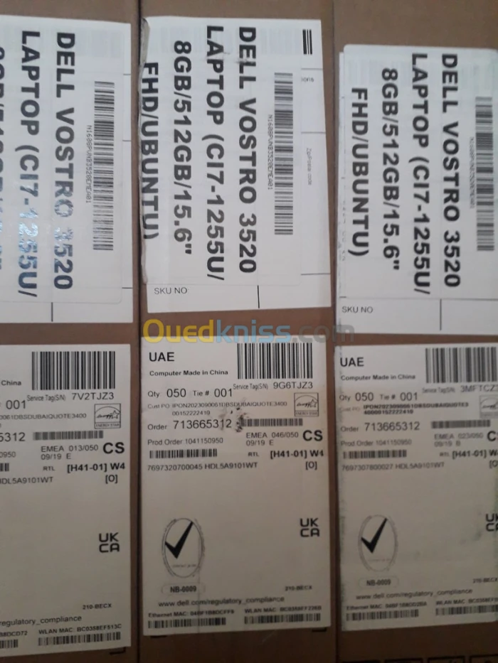 DELL VOSTRO 15 3520 I7-1255U RAM 8Go SSD 512Go