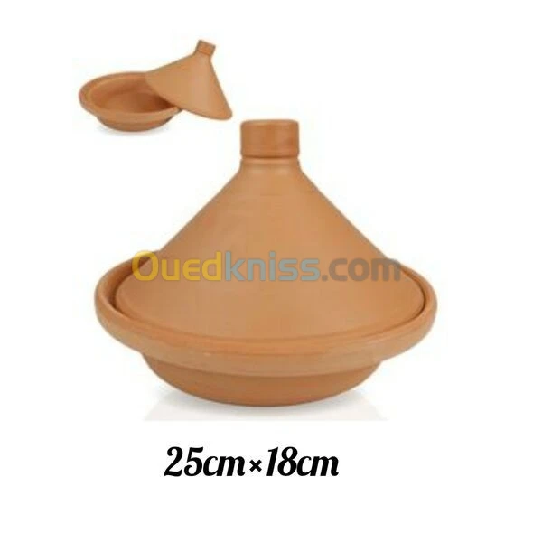 طاجين مغرابي من الفخار EL BENA Tadjine Moghrabi En Argile