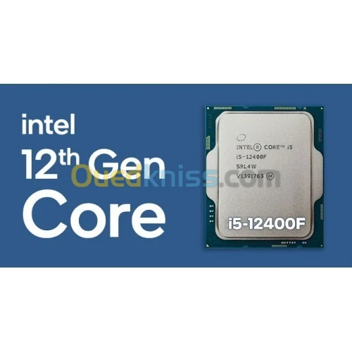 i5-12400F Intel Core 6-Core / 12-Threads