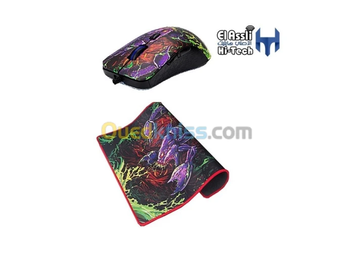 PACK SCORPION SOURIS + TAPIS G932 + G20