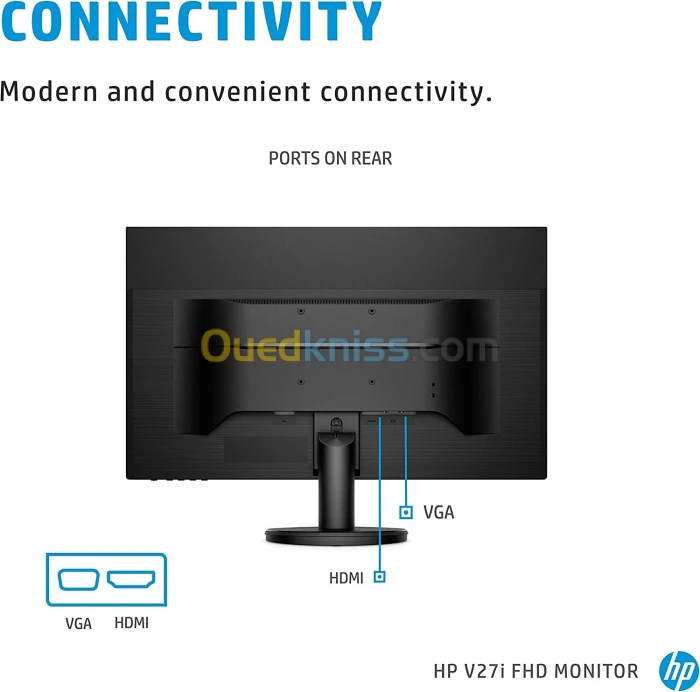 ECRAN HP V27I 27'' FHD 60HZ IPS