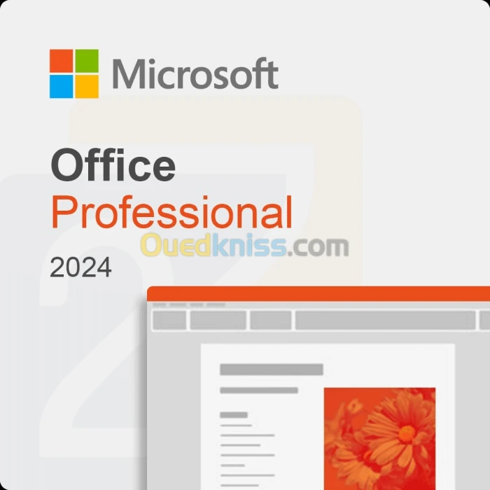 Microsoft OFFICE 2024-2021-2019 licence officielle