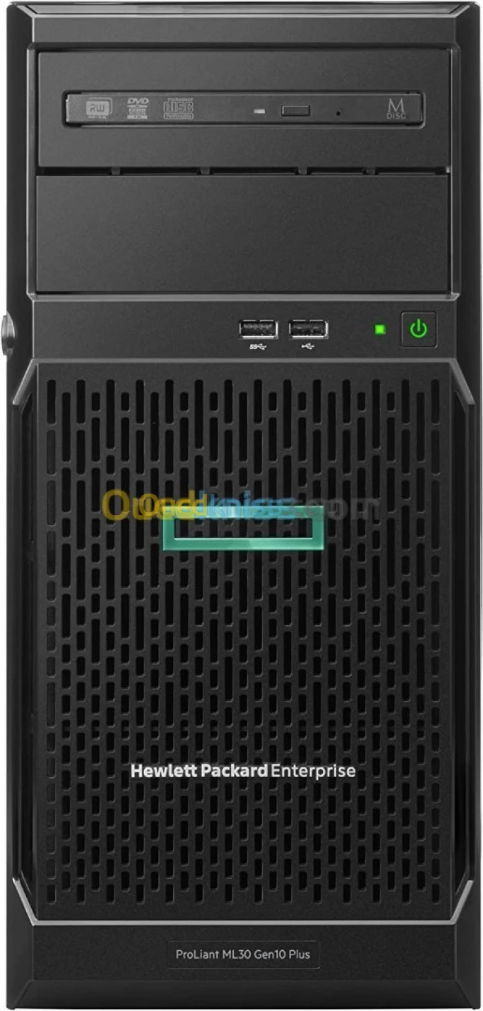 HP Serveur ProLiant ML30 Gen10 Plus - Tour - Xeon E-2314 1P - 32Go - 1 To HDD