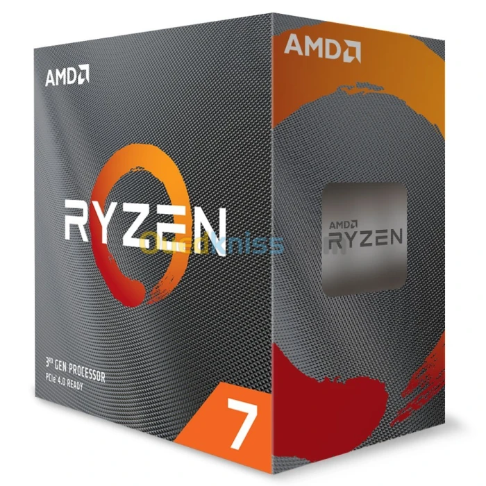 Processeur AMD Ryzen 7 5700X- 3.4 GHz - 4.6 GHz- 8-Core 16-Threads Socket AM4 GameCache 36 Mo 7 Nm
