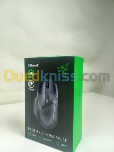 Razer Basilisk X HyperSpeed Souris Sans Fil Pour Gamer - Droitier - Fonctionnement Bluetooth/2,4 GHz
