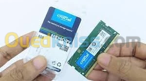 CRUCIAL DDR4 4GB 2666 Mhz - RAM Pour Laptop