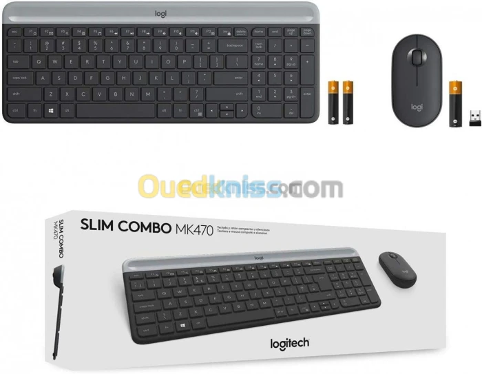 Logitech MK470 Slim Wireless Combo